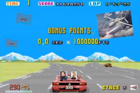 Only Jack Bauer can OutRun dem drones!