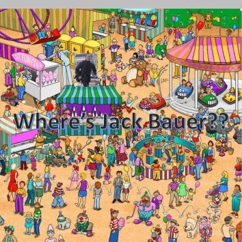 Hey kids, can you spot Jack Bauer in this crowd? The Yorkshire Son sure can!